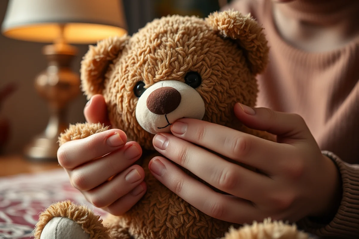 stress teddy bear — Stress Teddy Bear (step by step)